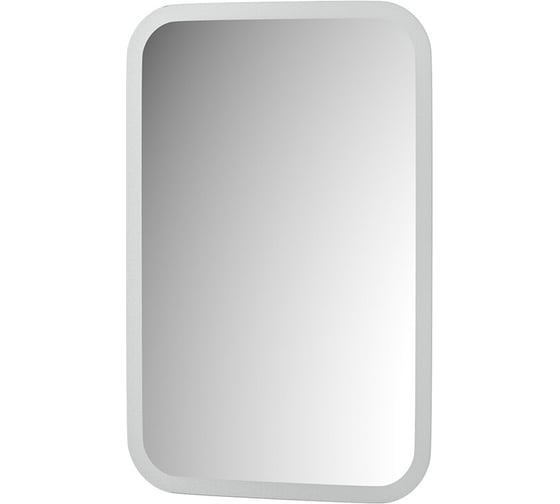 Изображение товара Зеркало с матированием и LED-подсветкой DEFESTO 17W (40x60 см) (Без выключателя) (Нейтральный белый свет) DF 3802