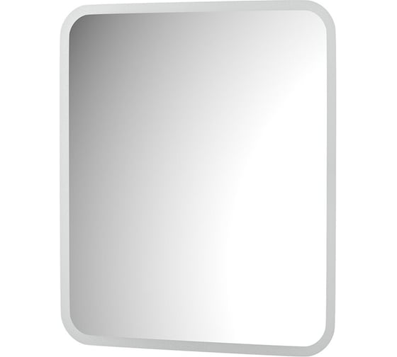 Изображение товара Зеркало с матированием и LED-подсветкой DEFESTO 23W (60x70 см) (Без выключателя) (Теплый белый свет) DF 3816