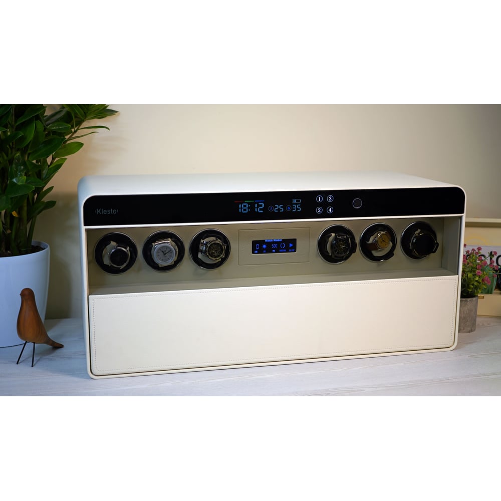 Изображение товара Мебельный сейф KlestO Smart JSM6 слоновая кость надежная защита