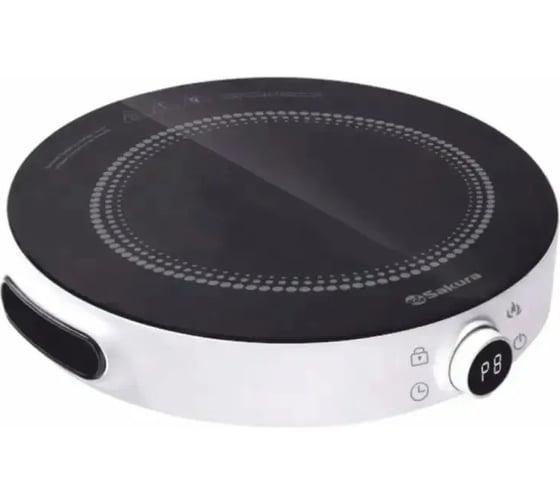 Изображение товара Плитка индукционная SAKURA SA-7160W 1конфорка, стеклокерамика 6ел. РТ-00068420