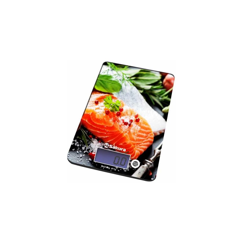 Изображение товара Электронные кухонные весы Sakura SA-6075F до 8 кг сенсорные универсальные