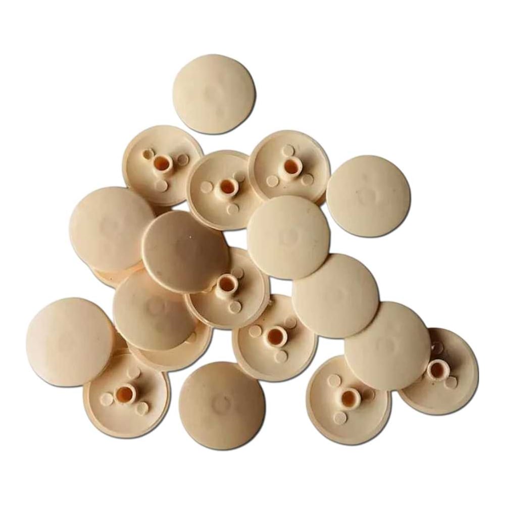 Изображение товара Заглушка мебельная эксцентрика №13 бежевый, 100 шт