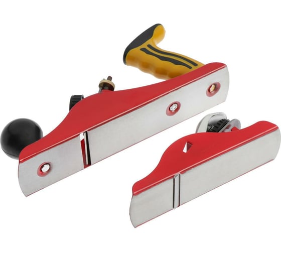 Изображение товара Набор металлических рубанков TUNDRA малогабаритный 160 мм и с одинарным ножом 235 мм 1722413