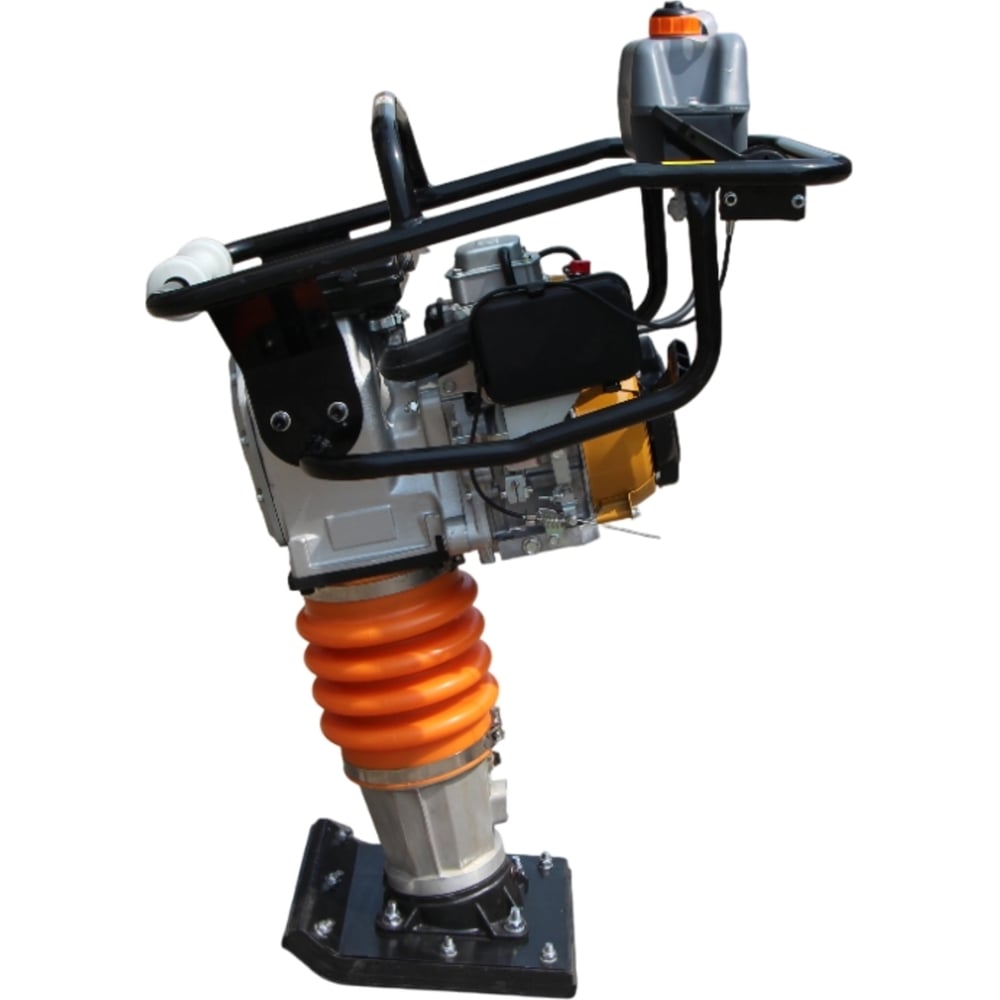 Изображение товара Профессиональная бензиновая вибротрамбовка Turbosky RM-75 для уплотнения грунта и асфальта