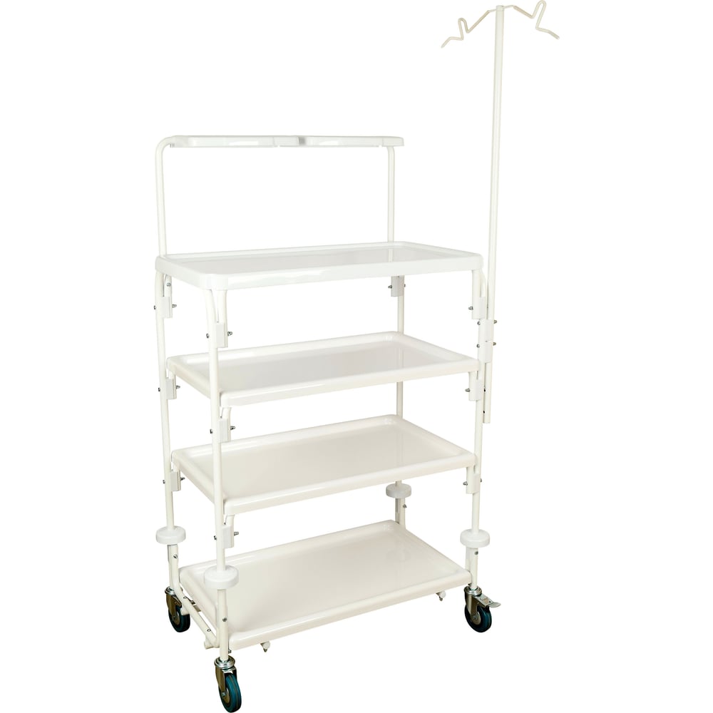 Изображение товара Эндоскопическая тележка с навесной полкой ТЭ-4-01 КРОНТ для медицинского оборудования