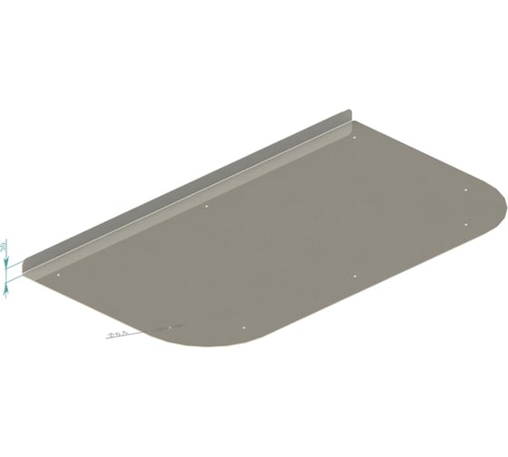 Изображение товара Притопочный лист META-MI AISI MI LIST-1657