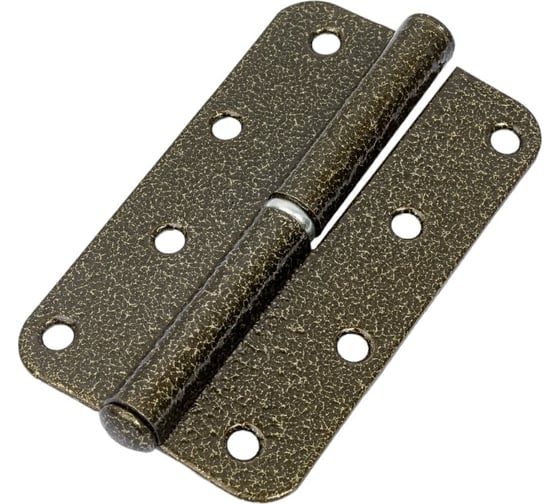 Изображение товара Петля накладная Крепстор ПН-110 полимер бронзовый антик, левая Пакет 2 шт. 4665317042318