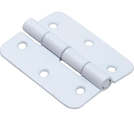 Изображение товара Петля накладная Крепстор ПН-85 полимер белая, правая Пакет 4 шт. 4665317042578