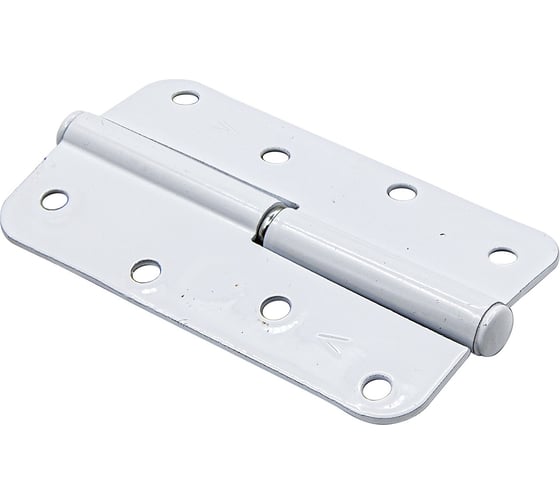 Изображение товара Петля накладная Крепстор ПН-85 полимер белая, правая Пакет 4 шт. 4665317042578