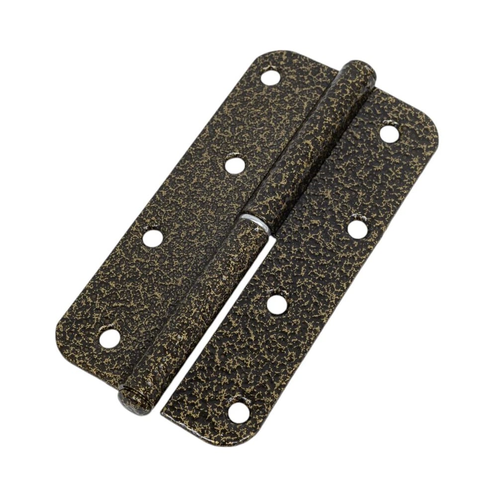 Изображение товара Петля накладная Крепстор ПН-130 полимер бронзовый металлик левая 2 шт