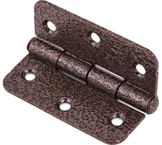 Изображение товара Петля накладная Крепстор ПН-60 полимер медный, Пакет 10 шт. 4665317042493