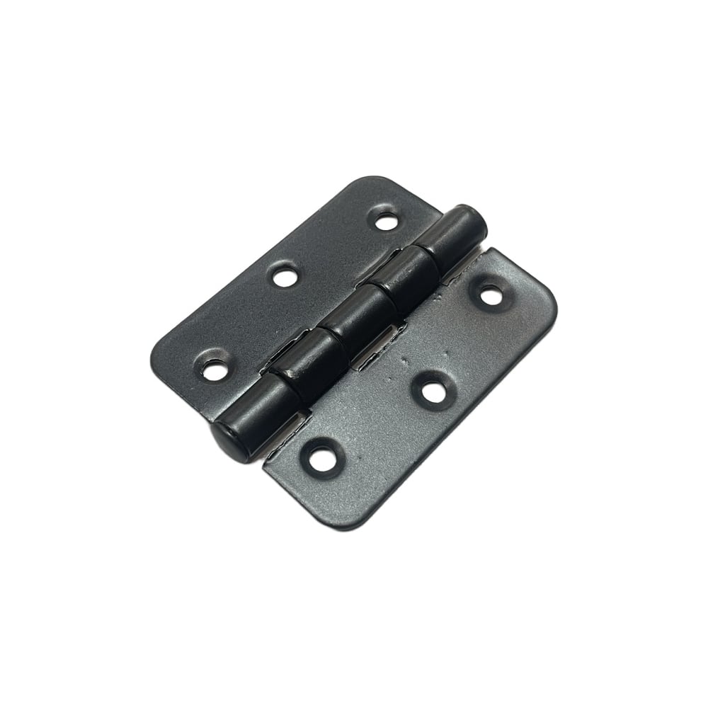 Изображение товара Петля накладная Крепстор ПН-60 полимер черный, Пакет 10 шт. 4665317042509