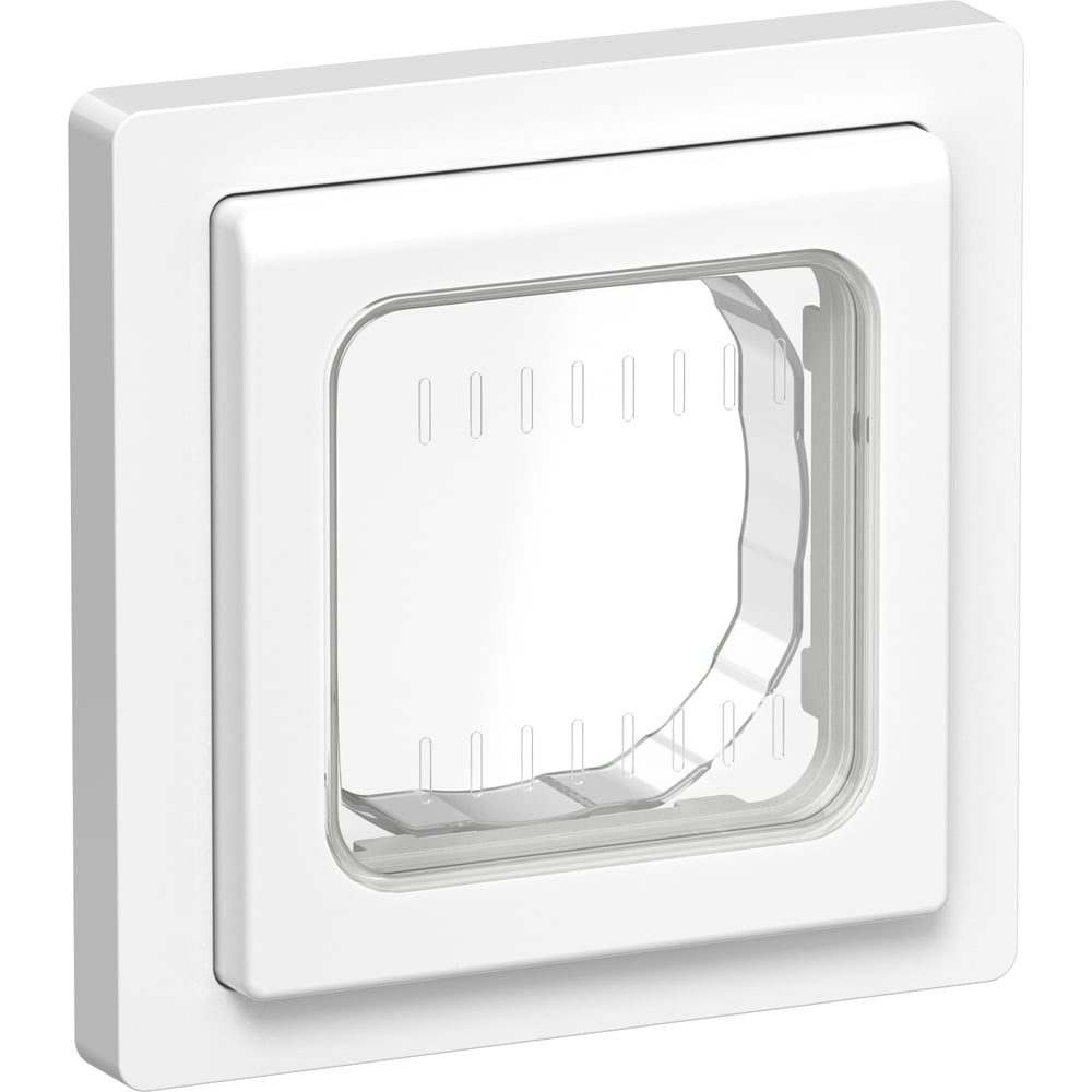 Изображение товара Рамка IEK FLITE 1-местная IP55 белая, пластиковая для электроустановки