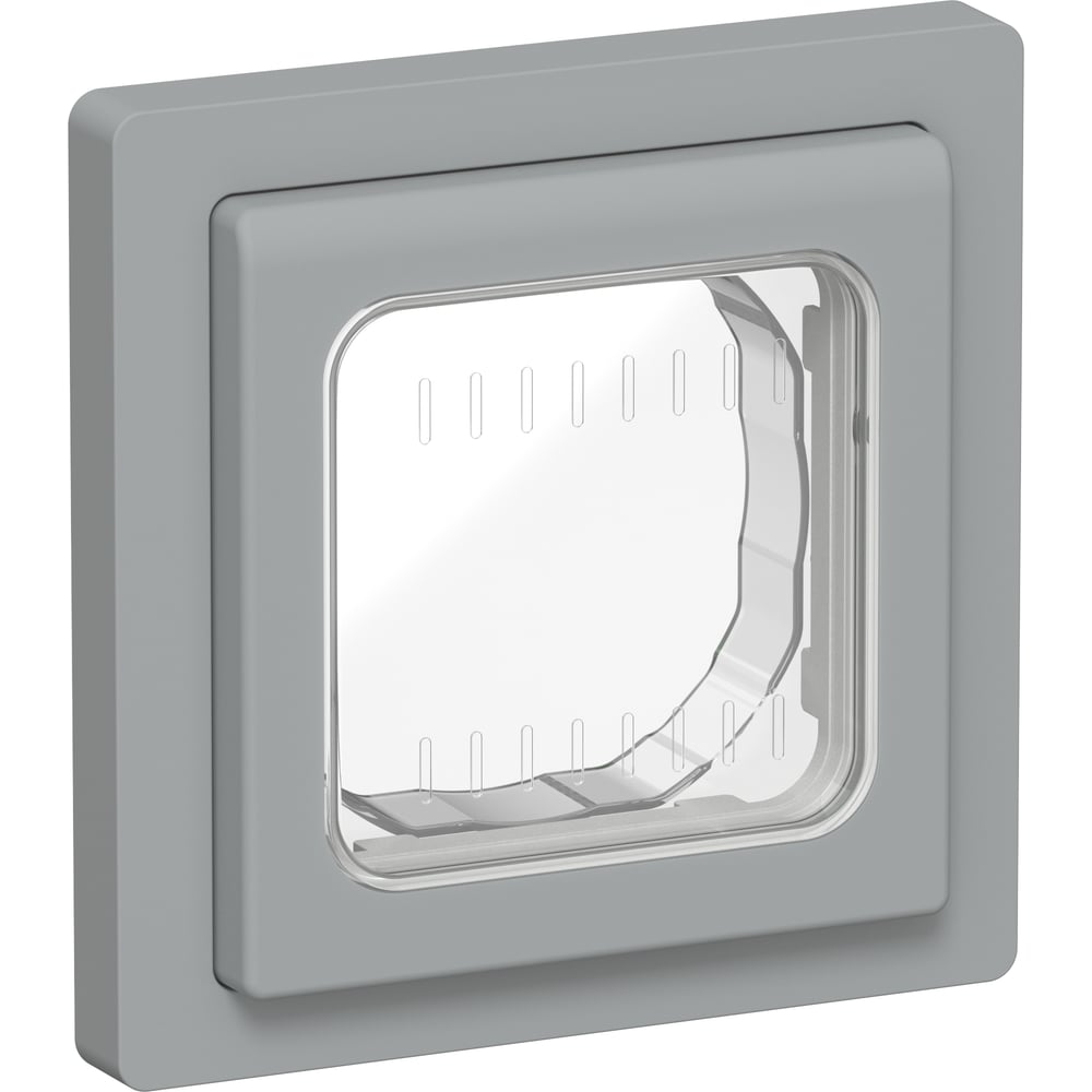 Изображение товара Рамка IEK FLITE 1-местная IP55 серый для электросборки