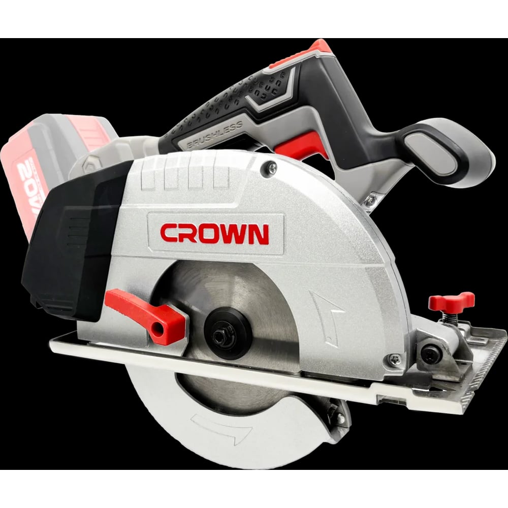 Изображение товара Аккумуляторная дисковая пила Crown BL CT25040-150HX с регулировкой и подсветкой