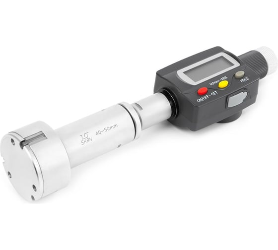 Изображение товара Нутромер микрометрический 3-точ. электр. SHAN 40-50 0,001 у/к ГРСИ 93602-24 с поверкой 1218055