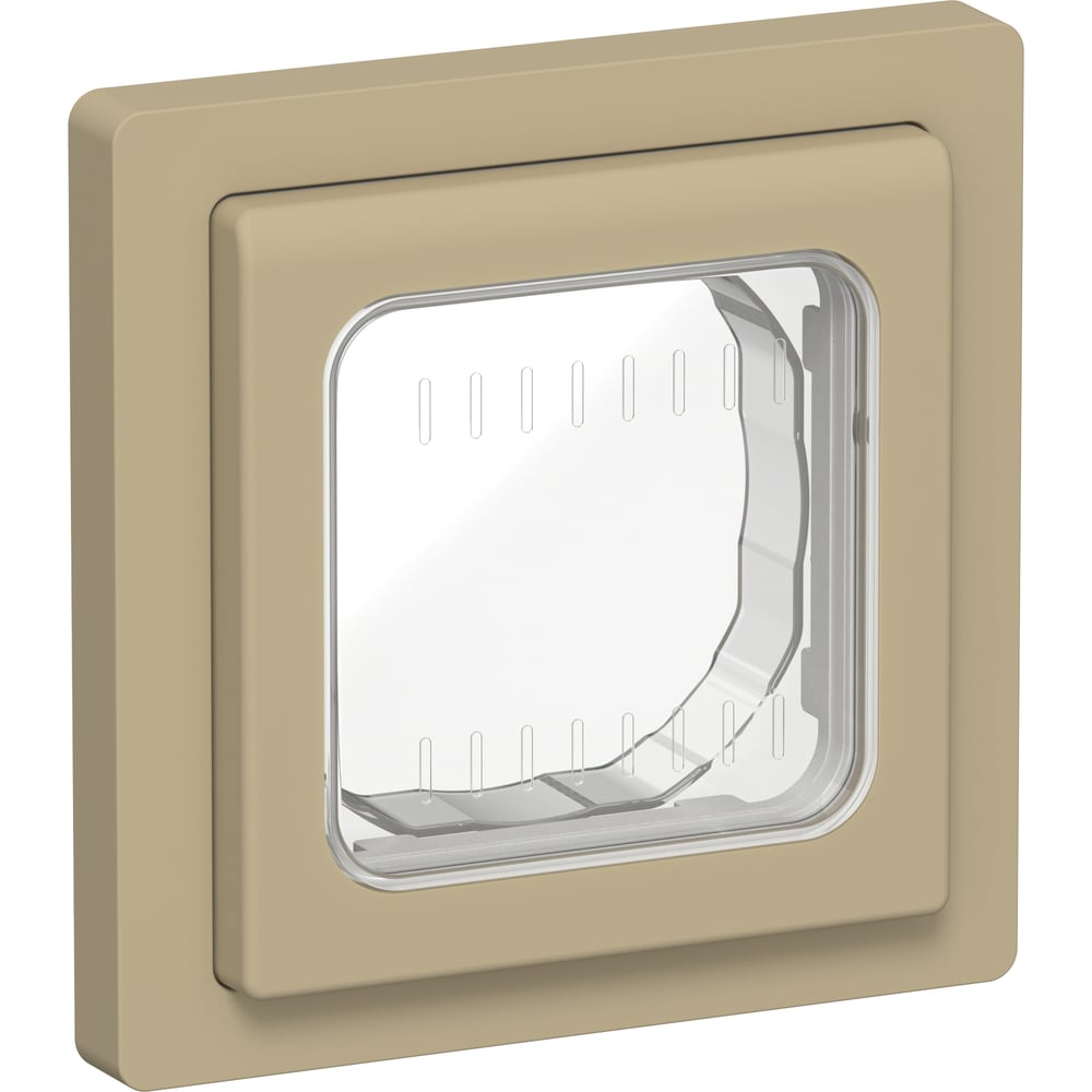 Изображение товара Рамка IEK FLITE 1-местная IP55 хаки, пластиковая, серия FLITE