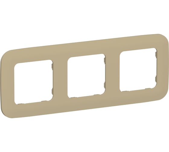 Изображение товара Рамка IEK FLITE 3-местная РУ-3-А-ФлХ хаки FI-M32-31-20-K59