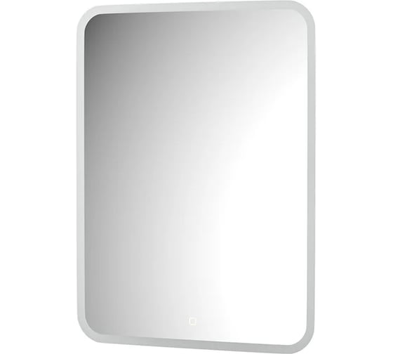 Изображение товара Зеркало с матированием и LED-подсветкой DEFESTO 25W (60x80 cm) (Сенсорный выключатель) (Нейтральный белый свет) DF 3807S