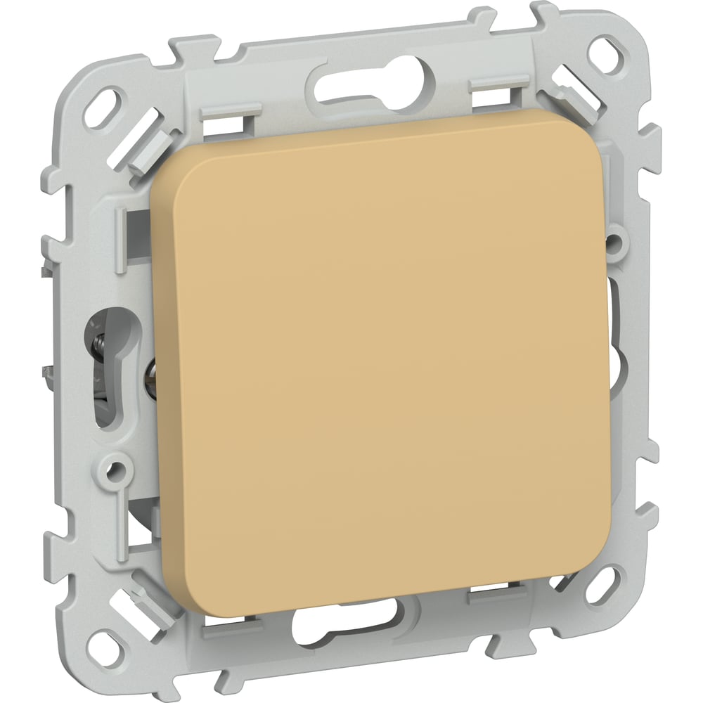 Изображение товара Выключатель IEK FLITE 1-клавишный проходной 10А шамуа