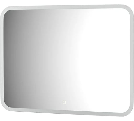 Изображение товара Зеркало с матированием и LED-подсветкой DEFESTO 25W (80x60 cm) (Сенсорный выключатель) (Нейтральный белый свет) DF 3807SH