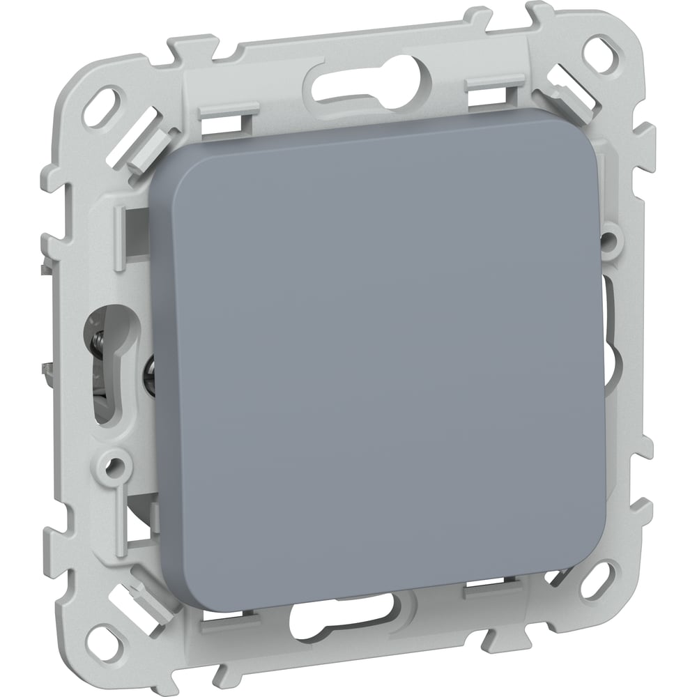 Изображение товара Выключатель IEK FLITE 1-клавишный проходной 10А маренго