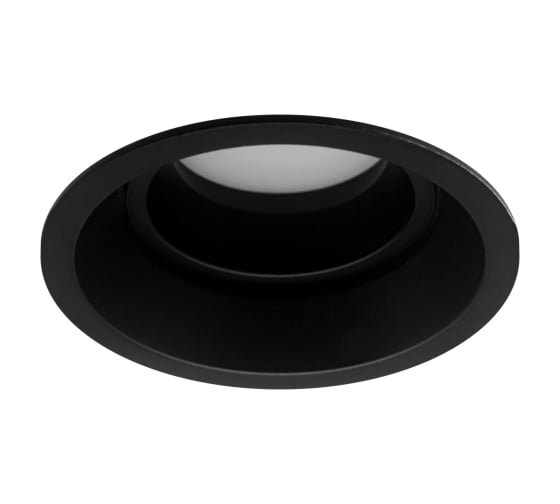 Изображение товара Светильник встраиваемый ЭРА алюминиевый KL98 BK под лампу MR16 GU5.3 черный Б0071016