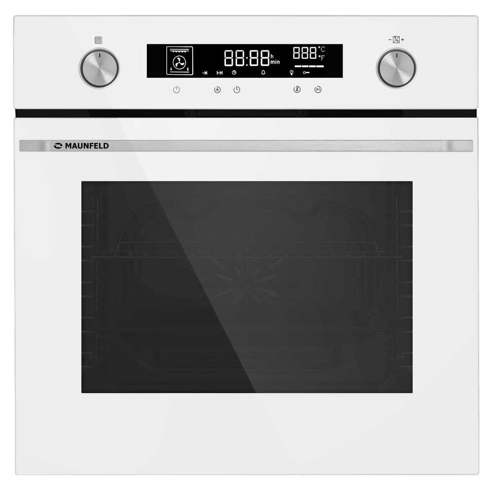 Изображение товара Электрический духовой шкаф MAUNFELD AEOH60106W с таймером и дисплеем