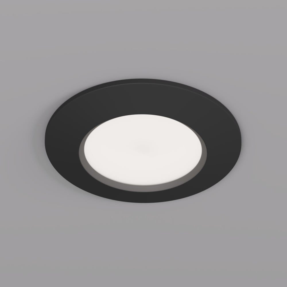 Изображение товара Встраиваемый влагозащищенный светильник DENKIRS IP65 50 Вт GU10 черный алюминий