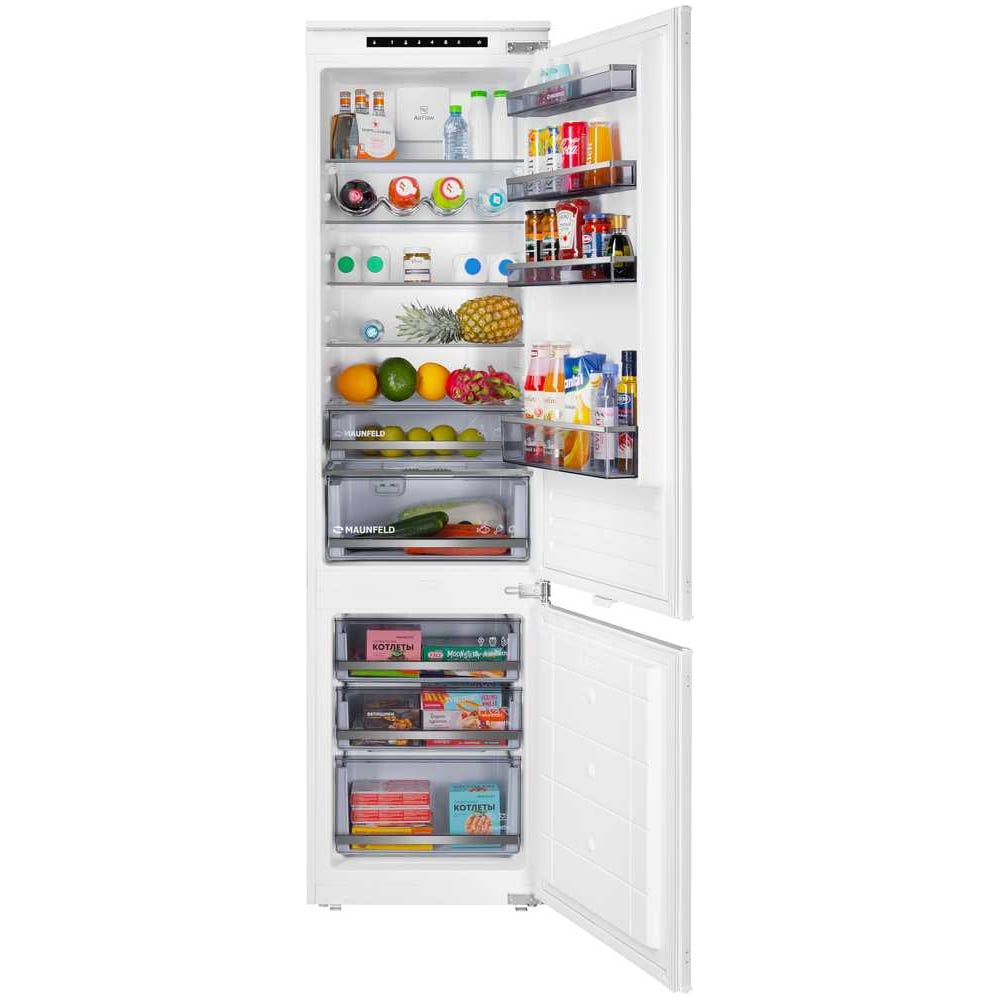 Изображение товара Холодильник-морозильник встраиваемый MAUNFELD MBF193SLFWGR Inverter