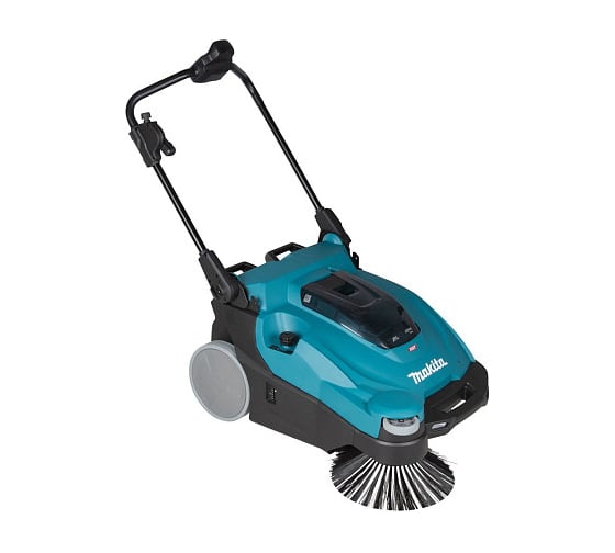 Изображение товара Подметальная машина аккумуляторная Makita XGT 40vMAX, ширина 65 см, пылесос, подсветка, контейнер 24л, BL VS001GZ