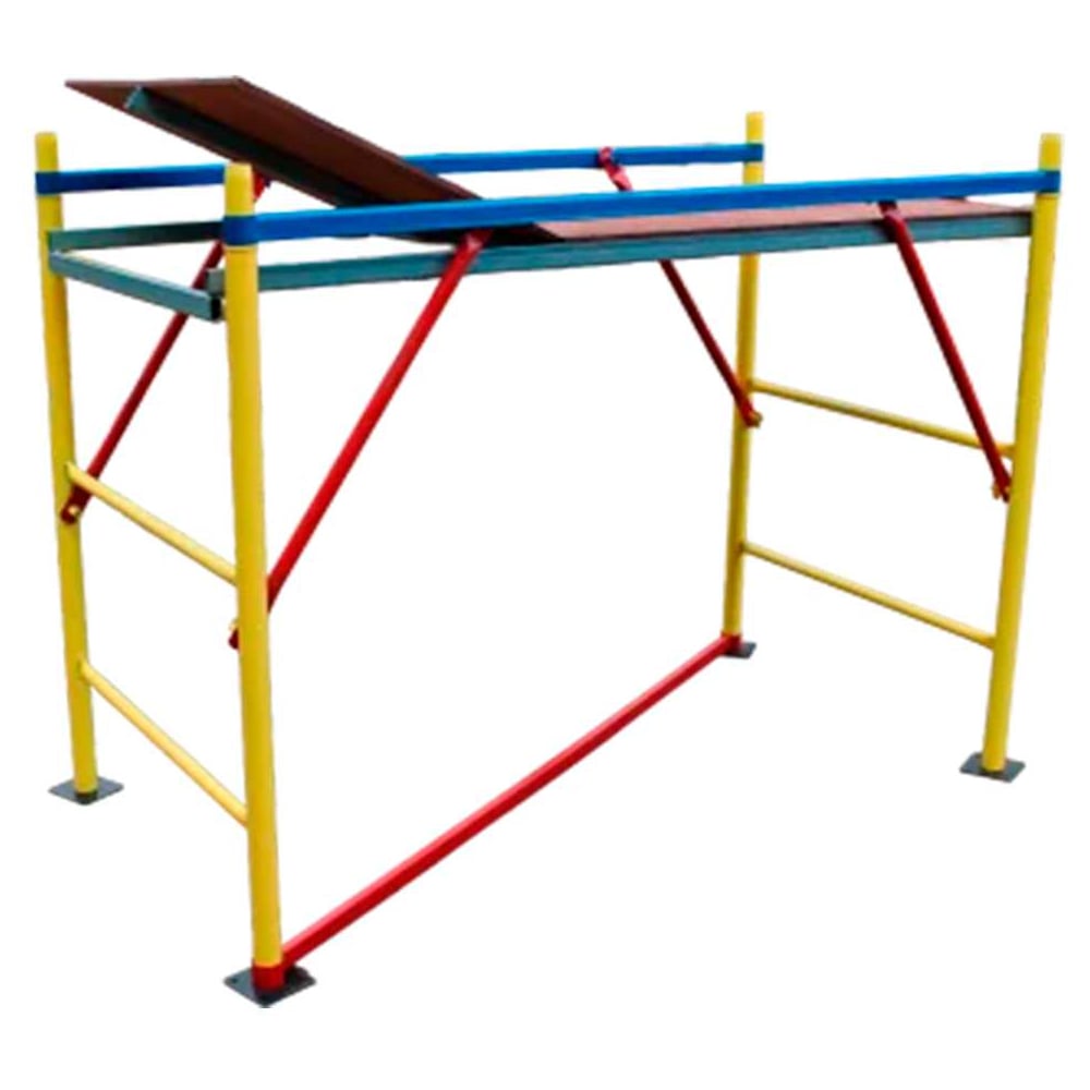 Изображение товара Вышка А5 ВЭ Эконом 0, 7х1, 6 H=1, 2м - мобильная сухопутная вышка для ремонта и монтажа