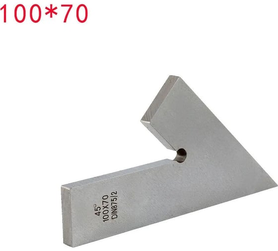 Изображение товара Угольник поверочный Vitatools 100_70mm DIN 875/45_ ugolnik-poverochnyy/45-100-70mm
