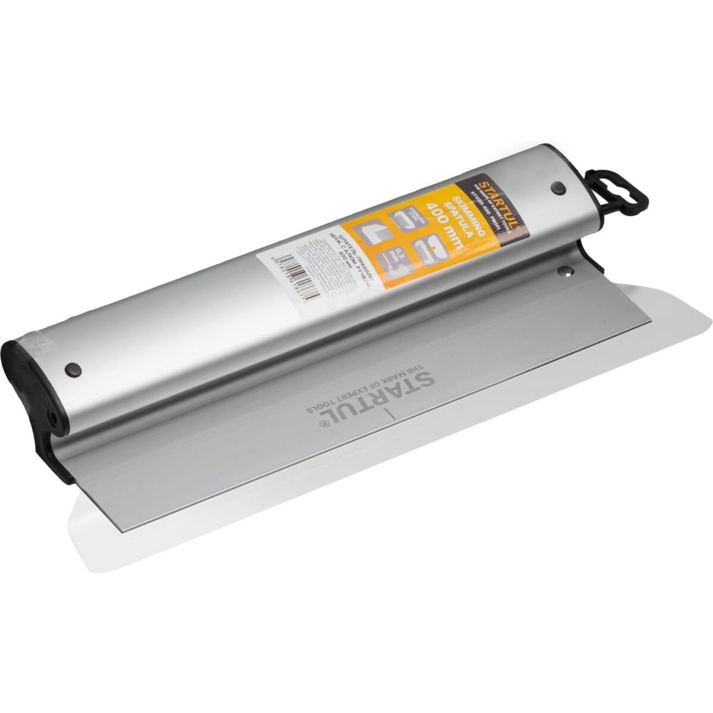 Изображение товара Шпатель-правило нержавеющий с алюминиевой ручкой STARTUL 400 мм PROFI (ST1025-400) ЦЗ-0337074500