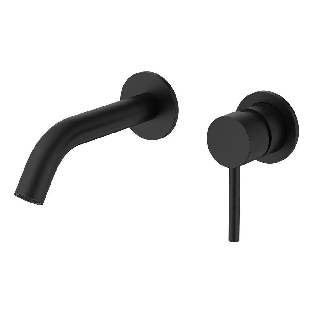 Изображение товара Смеситель для умывальника Santi Line черный матовый SL-9005MB современный дизайн