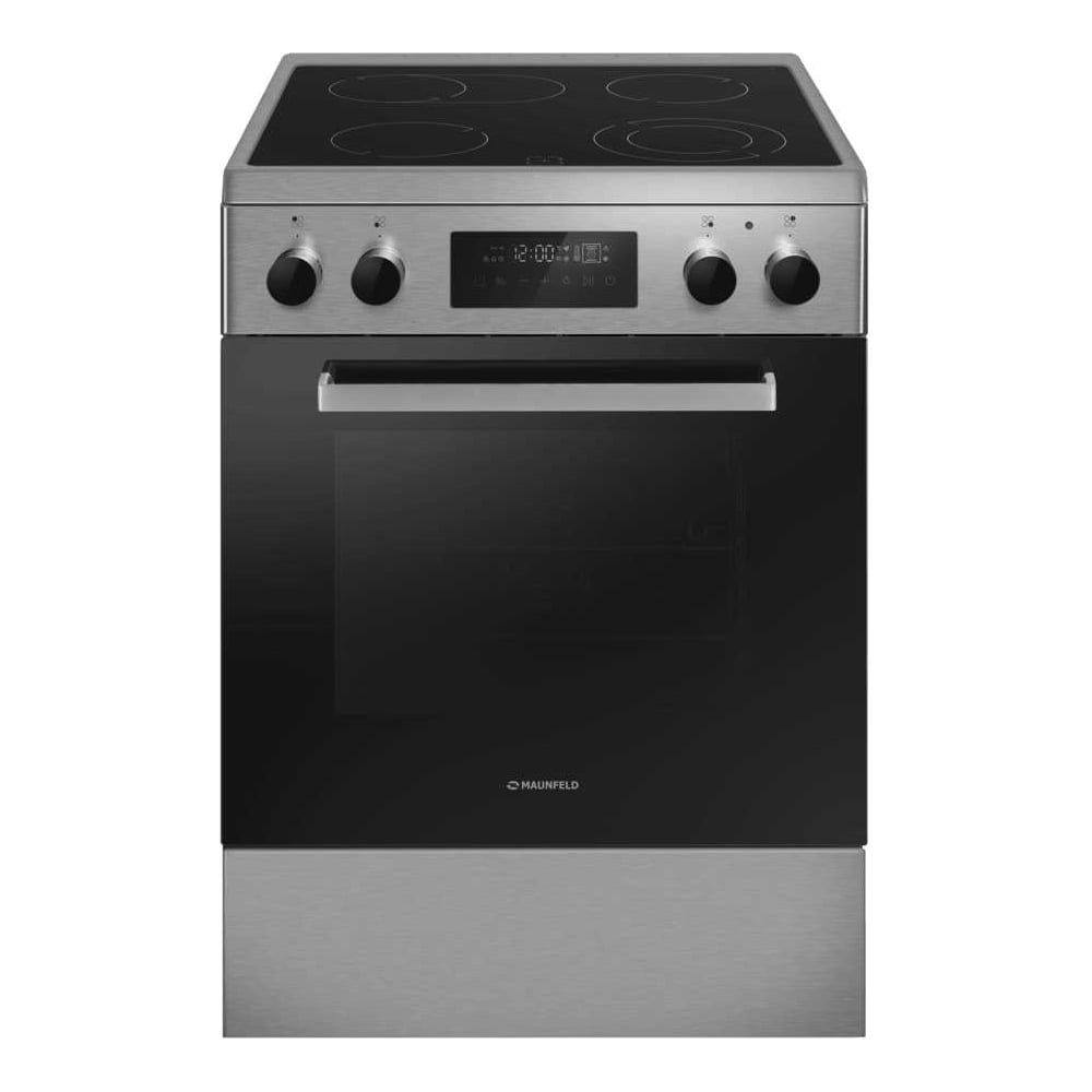 Изображение товара Электрическая стеклокерамическая плита MAUNFELD MEC611CS09TD 4 конфорки современный дизайн