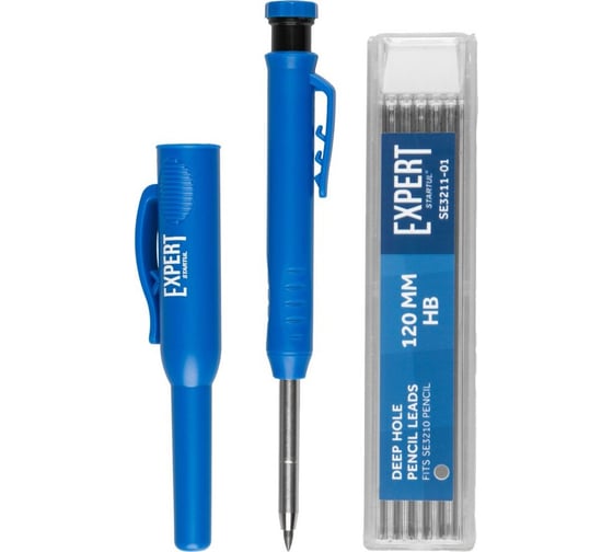 Изображение товара Карандаш строительный STARTUL разметочный автоматический Expert с набором стержней SE3210 ЦЗ-3268919160