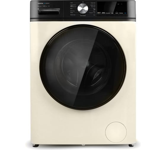 Изображение товара Стиральная машина Centek (бежевый) 1400 / 8кг / 52см / 16 программ /Дисплей/ INVERTER / ESC /A+++ CT-1959