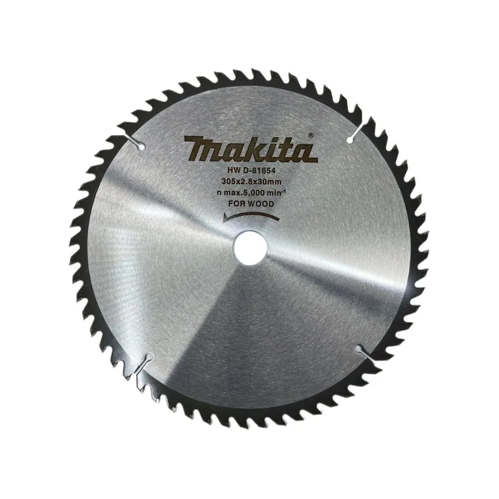 Пильный диск для дерева Makita 305х30/25,4х2.8/2x60T D-81854