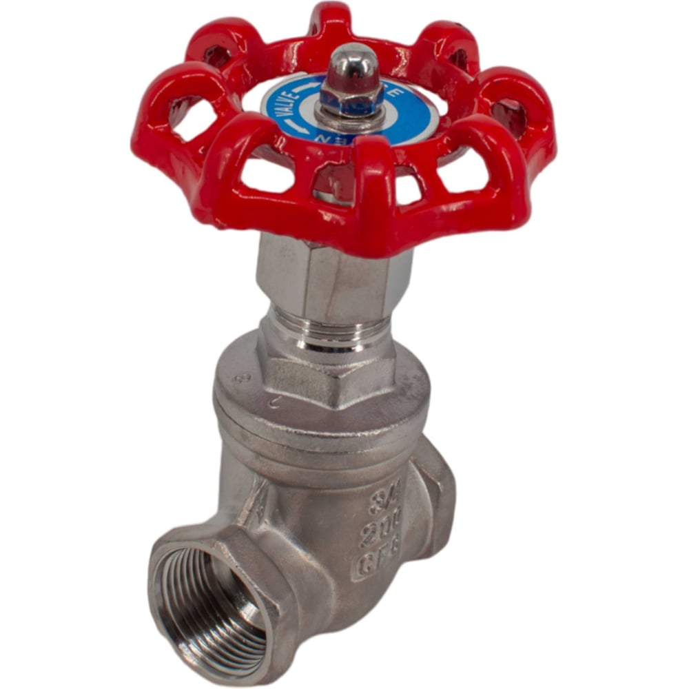 Изображение товара Задвижка клиновая муфтовая нержавеющая NEWKEY AISI304 DN20 (3/4), (CF8), PN14 NK-ZKm20/4