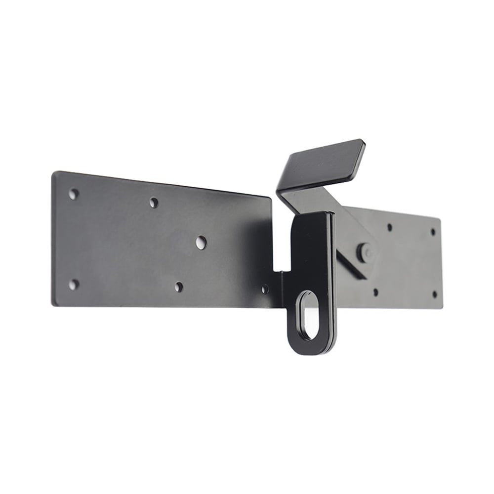 Изображение товара Щеколда для раздвижных дверей Крепстор Лофт черный матовый 1 шт