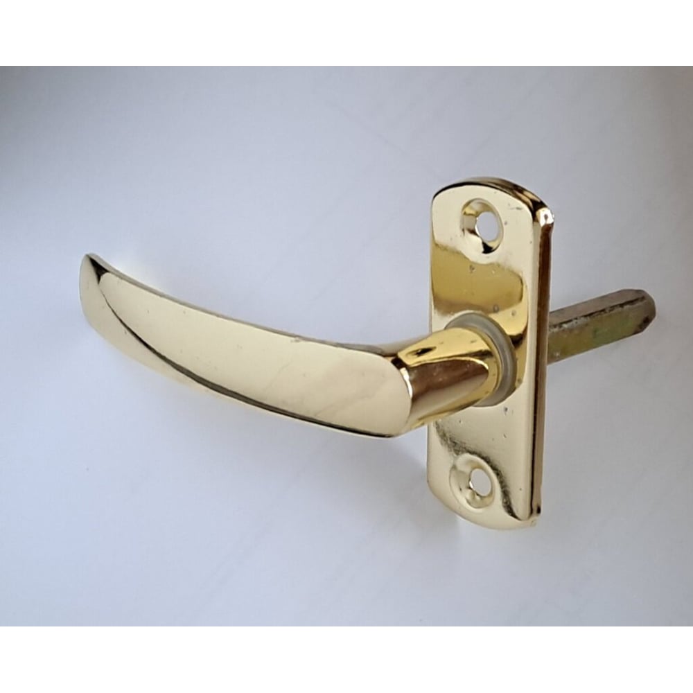 Изображение товара Ручка завертка оконная Крепстор Р-1 золото 2 шт. металлик для окон