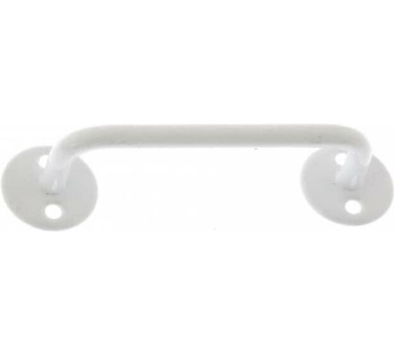 Изображение товара Ручка скоба Крепстор РС-80 полимер белый Пакет 4 шт. 4665317043063