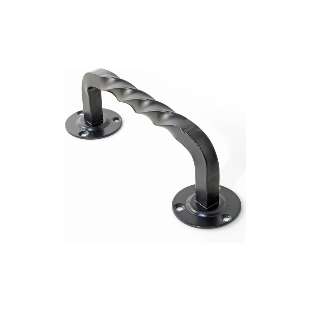 Изображение товара Ручка-скоба Крепстор Декор-3, черный матовый, 140 мм входная дверь