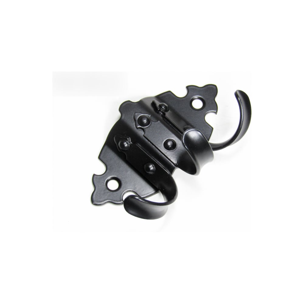 Изображение товара Крючок настенный Крепстор 3-х рожковый, Кр-3-105, черный матовый, 1 шт. 4665317040697