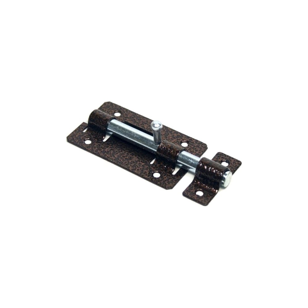 Изображение товара Задвижка дверная Крепстор ЗД-01 64 мм, полимер медь, 1 шт. 4665317040475