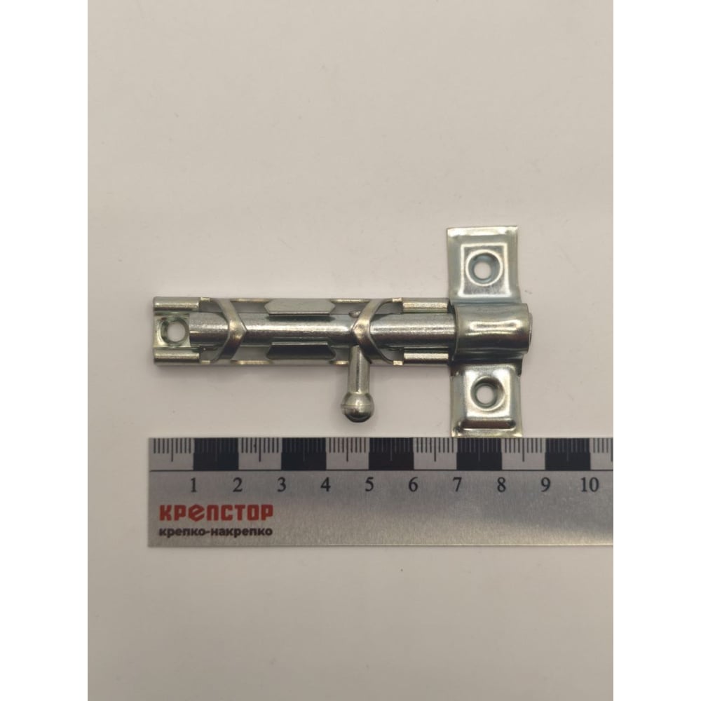 Изображение товара Шпингалет накладной Крепстор ЗТ-1 малый цинк 6 шт