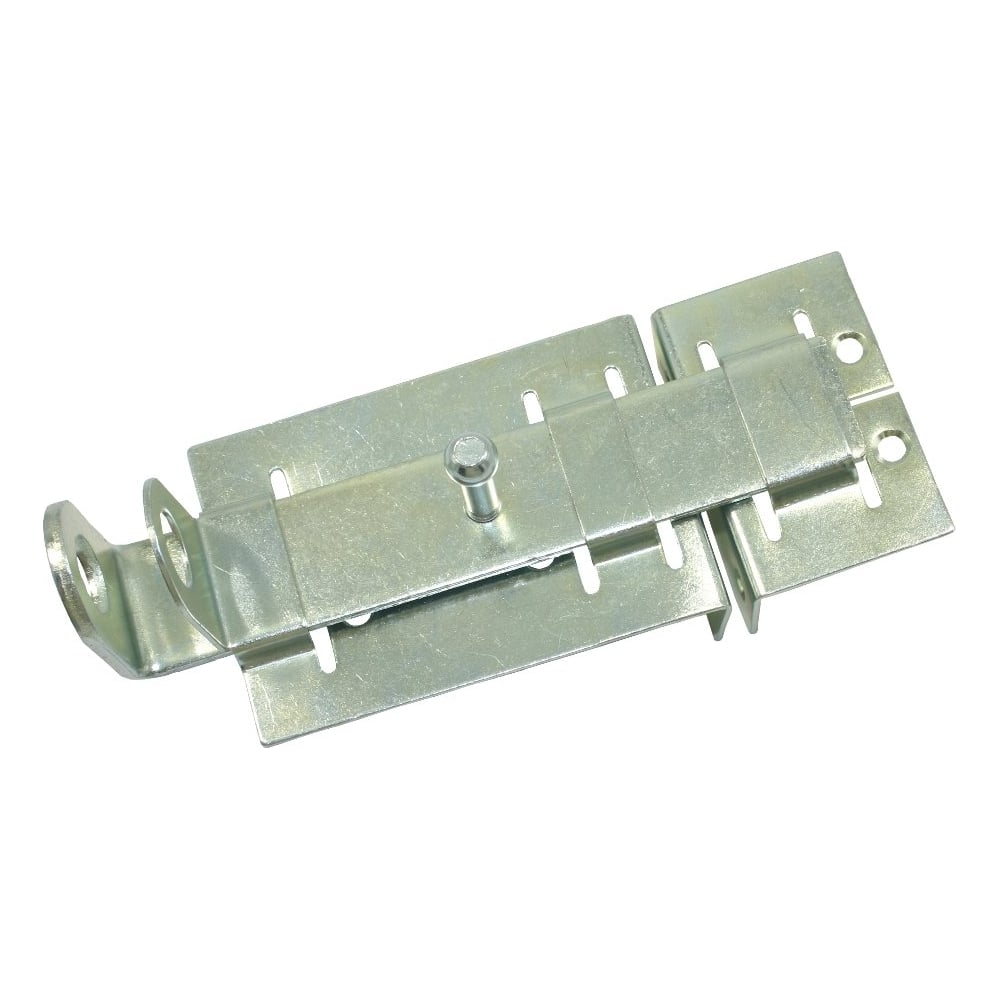 Изображение товара Задвижка дверная Крепстор с проушиной ЗД-04 150 мм цинк для дверей и ворот