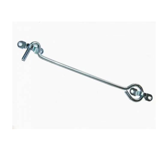 Изображение товара Крючок ветровой прутковый Крепстор КР-75, оцинкованный, Пакет 8 шт. 4665317041571