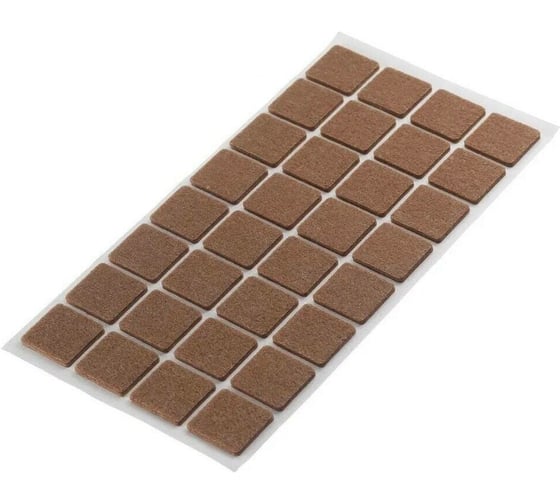 Изображение товара Самоклеящиеся подкладки под мебель Крепстор  25х25 2 упаковки 4665317043667